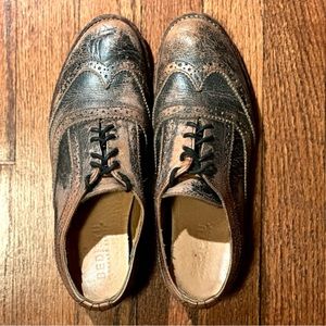 Bed Su Lita Black Lux Distressed Leather 7